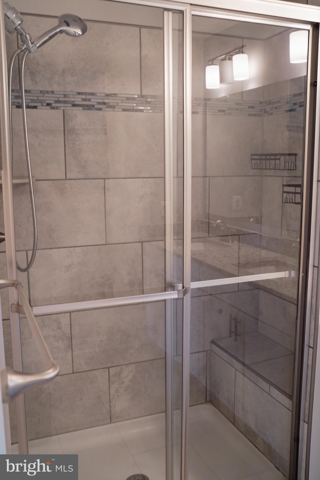 36046 Auburn Way Millsboro, DE 19966 - Photo 35 of 56 a bathroom with a glass shower door