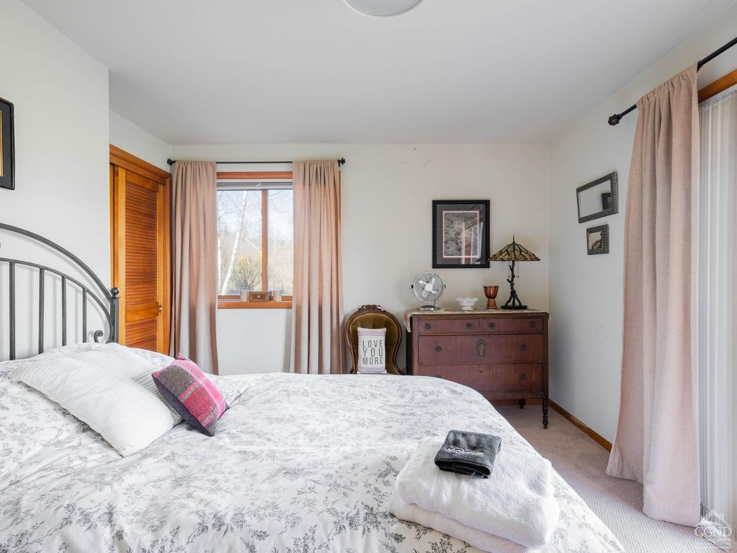 266 Siam Road Windham, NY 12496 - Photo 17 of 52 a bedroom with a bed and a dresser