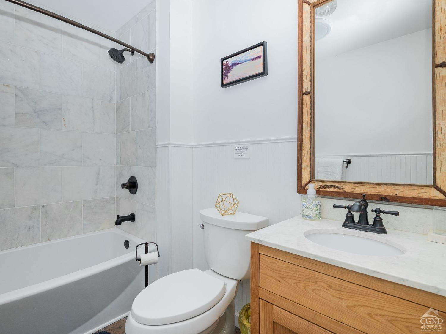 266 Siam Road Windham, NY 12496 - Photo 18 of 52 a bathroom with a sink a toilet and shower