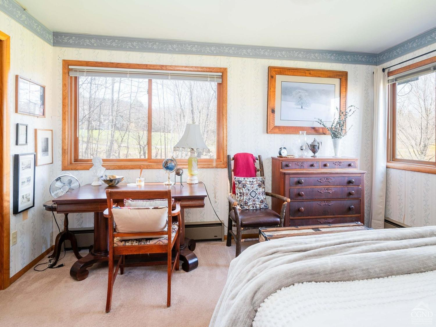 266 Siam Road Windham, NY 12496 - Photo 21 of 52 a bed room with furniture and a window