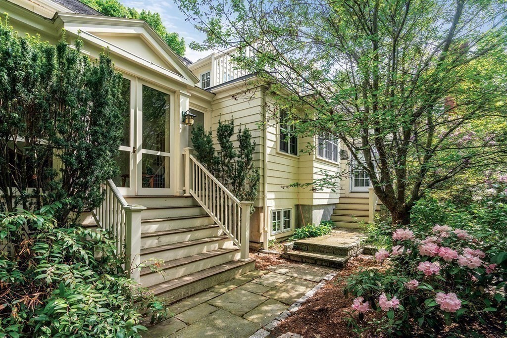 131 Oliver Road Newton, MA 02468 - Photo 38 of 41 a front view of a house with a yard