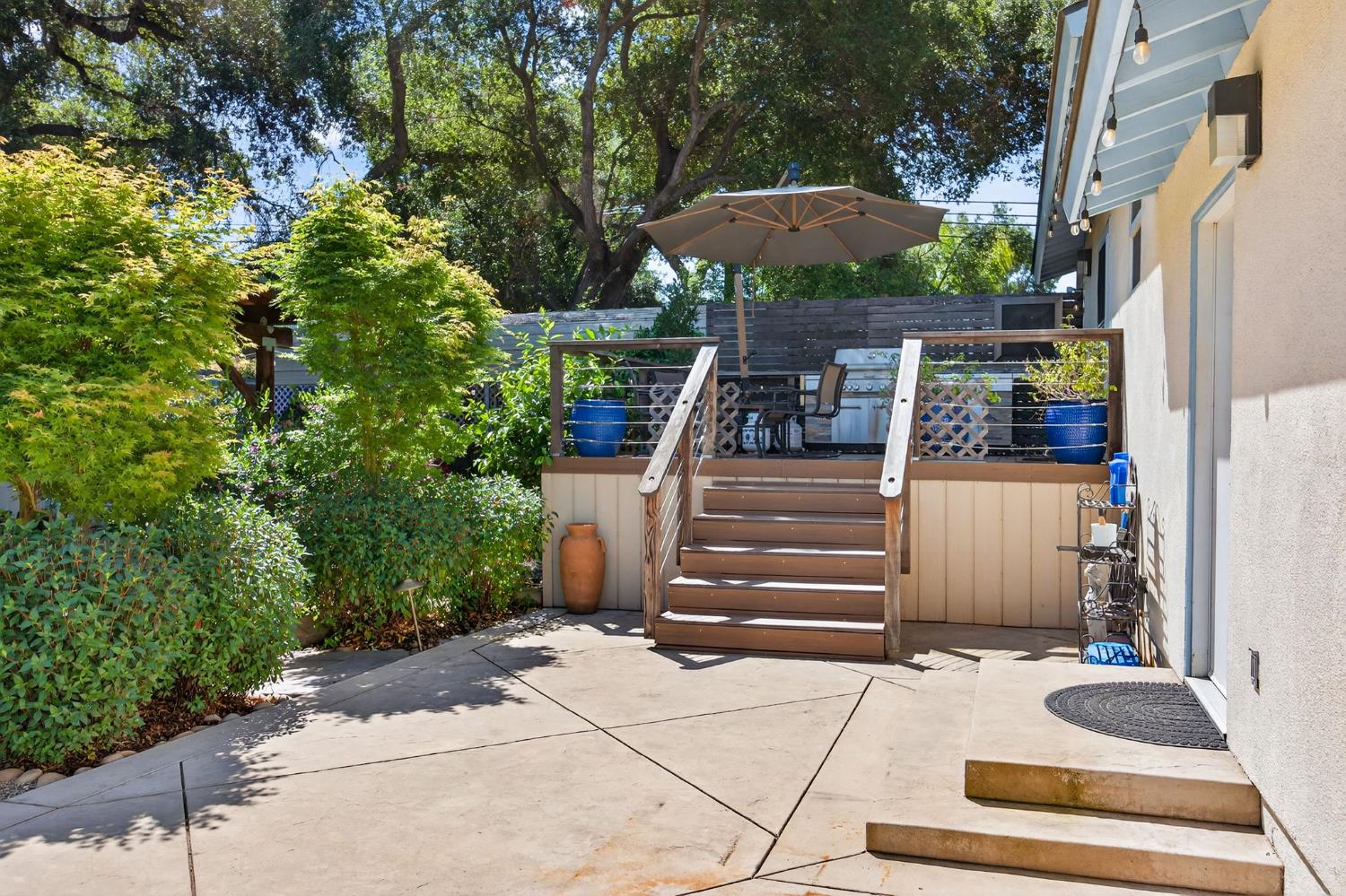 98 Mountain View Street Oak View, CA 93022 - Photo 25 of 42 a front view of a house with a yard