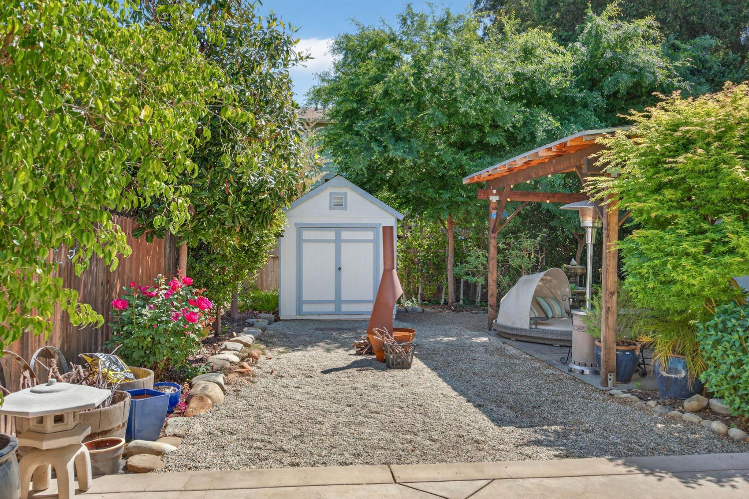 98 Mountain View Street Oak View, CA 93022 - Photo 26 of 42 a view of a house with backyard and sitting area