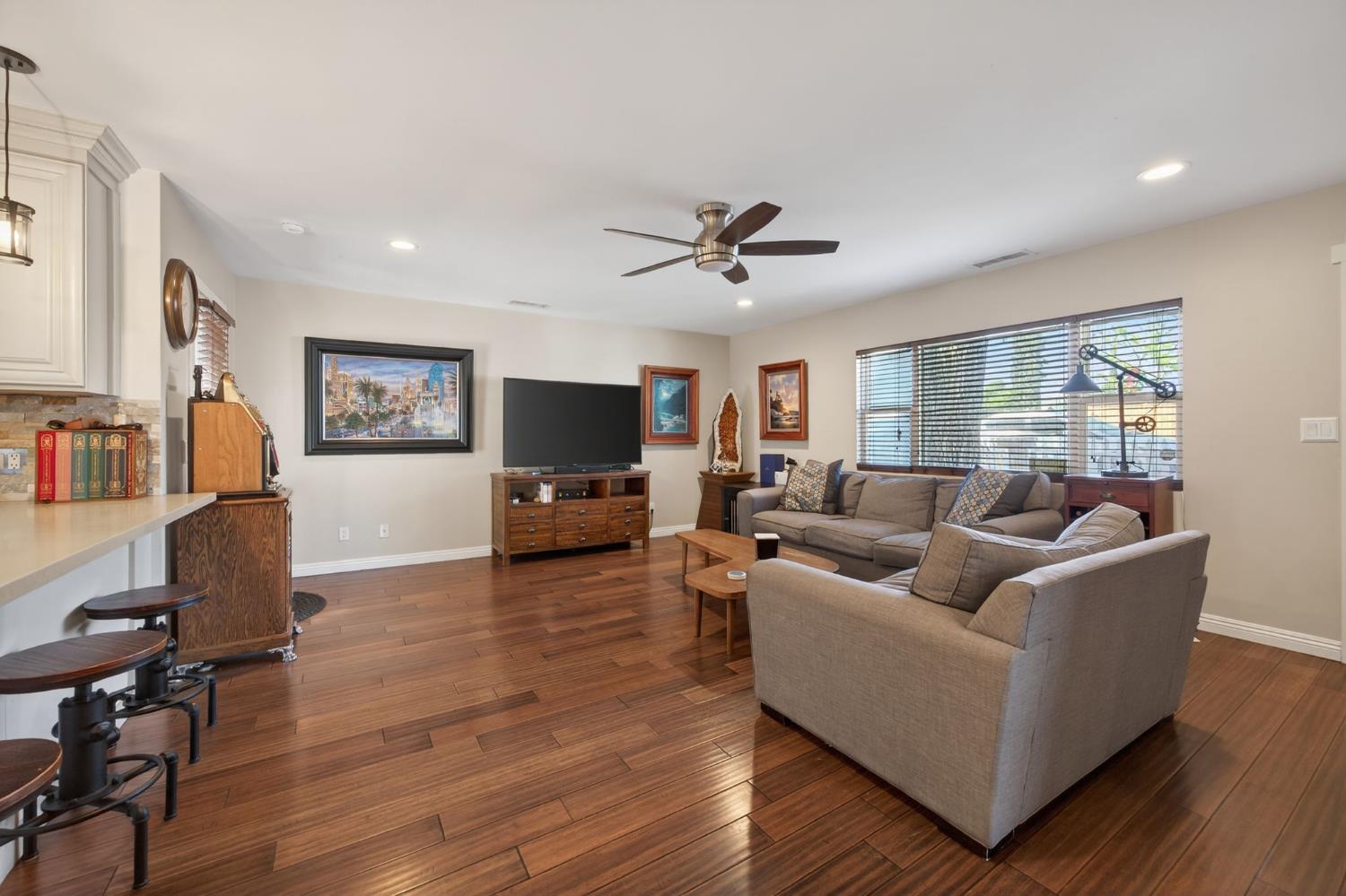 98 Mountain View Street Oak View, CA 93022 - Photo 6 of 42 a living room with furniture and a flat screen tv