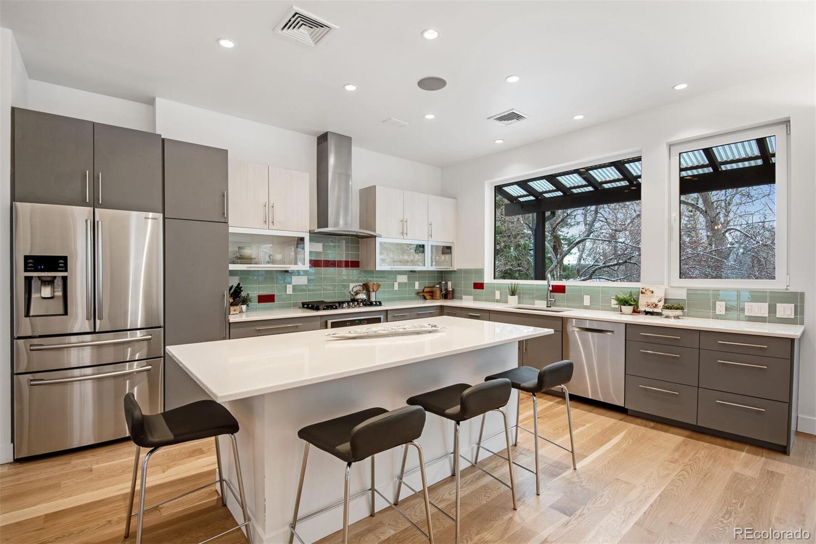 500 Iris Avenue Boulder, CO 80304 - Photo 14 of 39 a kitchen with appliances a sink and cabinets