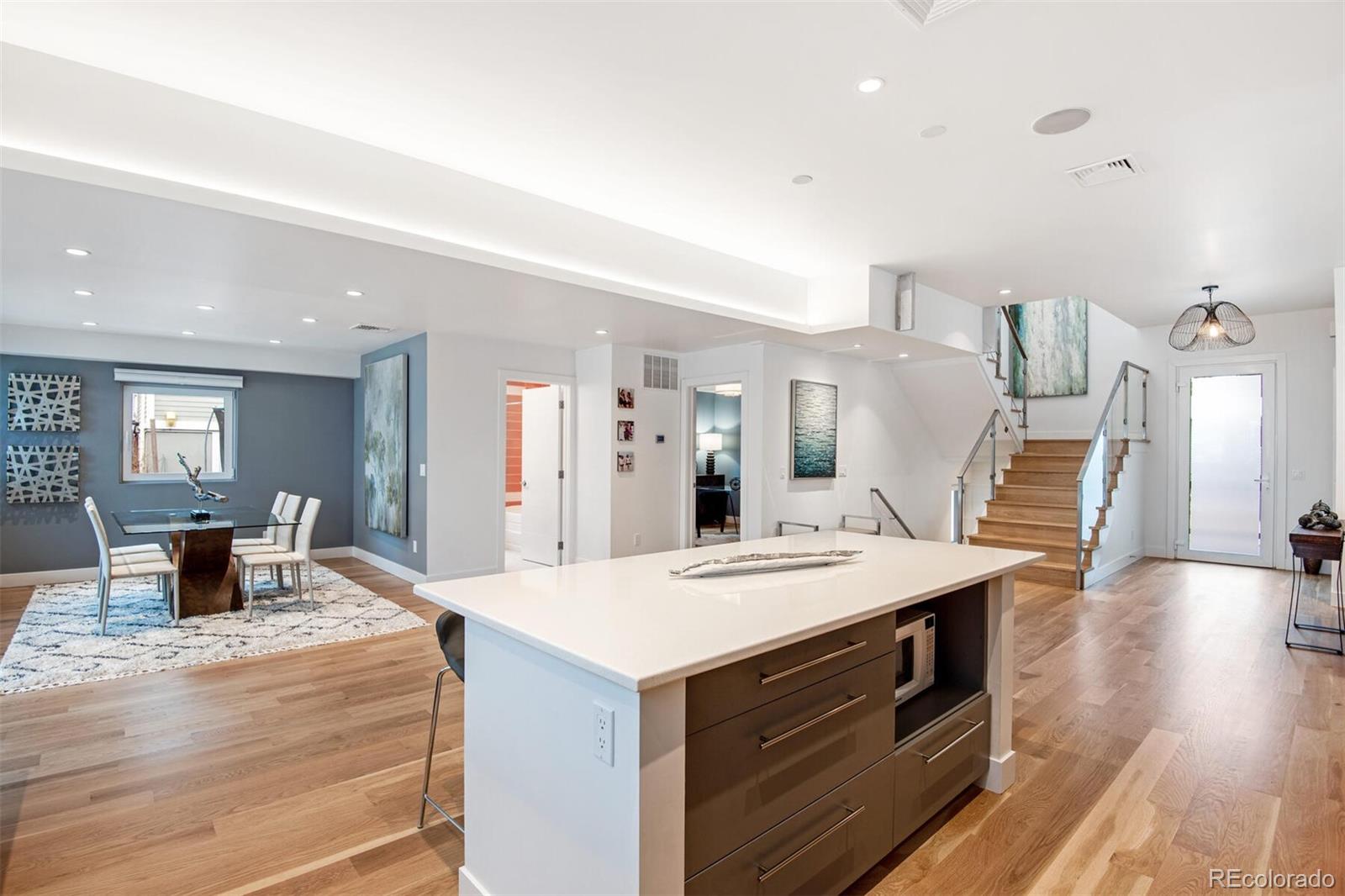 500 Iris Avenue Boulder, CO 80304 - Photo 17 of 39 a view of kitchen with sink microwave and refrigerator