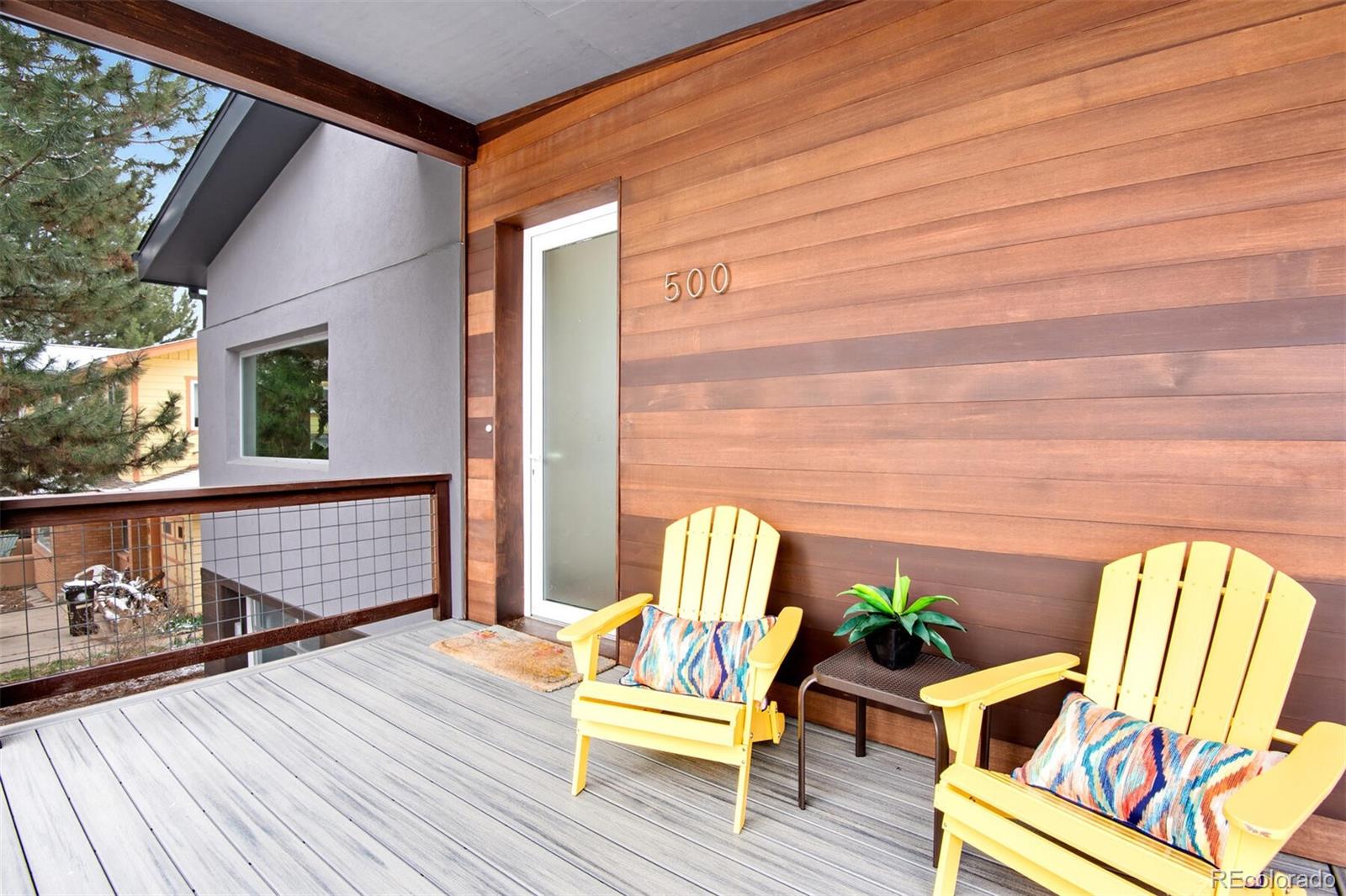 500 Iris Avenue Boulder, CO 80304 - Photo 39 of 39 a view of a two chairs in the balcony