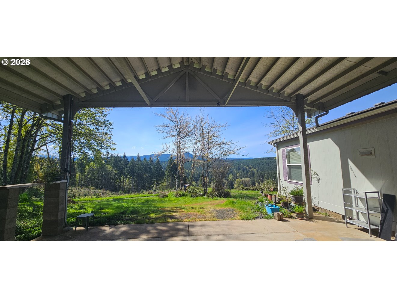 42255 Ames Creek Road Sweet Home, OR 97386 - Photo 15 of 19 a view of a backyard