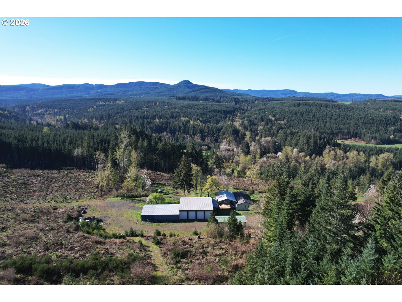 42255 Ames Creek Road Sweet Home, OR 97386 - Photo 7 of 19 a view of a lush green field