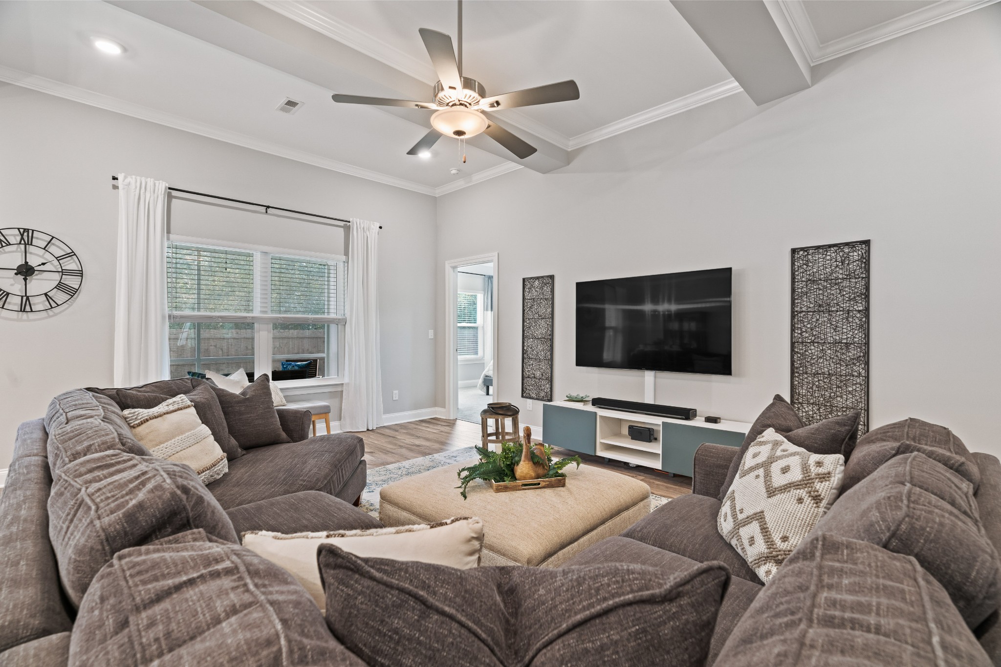 623 Gallant Way Murfreesboro, TN 37129 - Photo 11 of 48 a living room with furniture and a flat screen tv