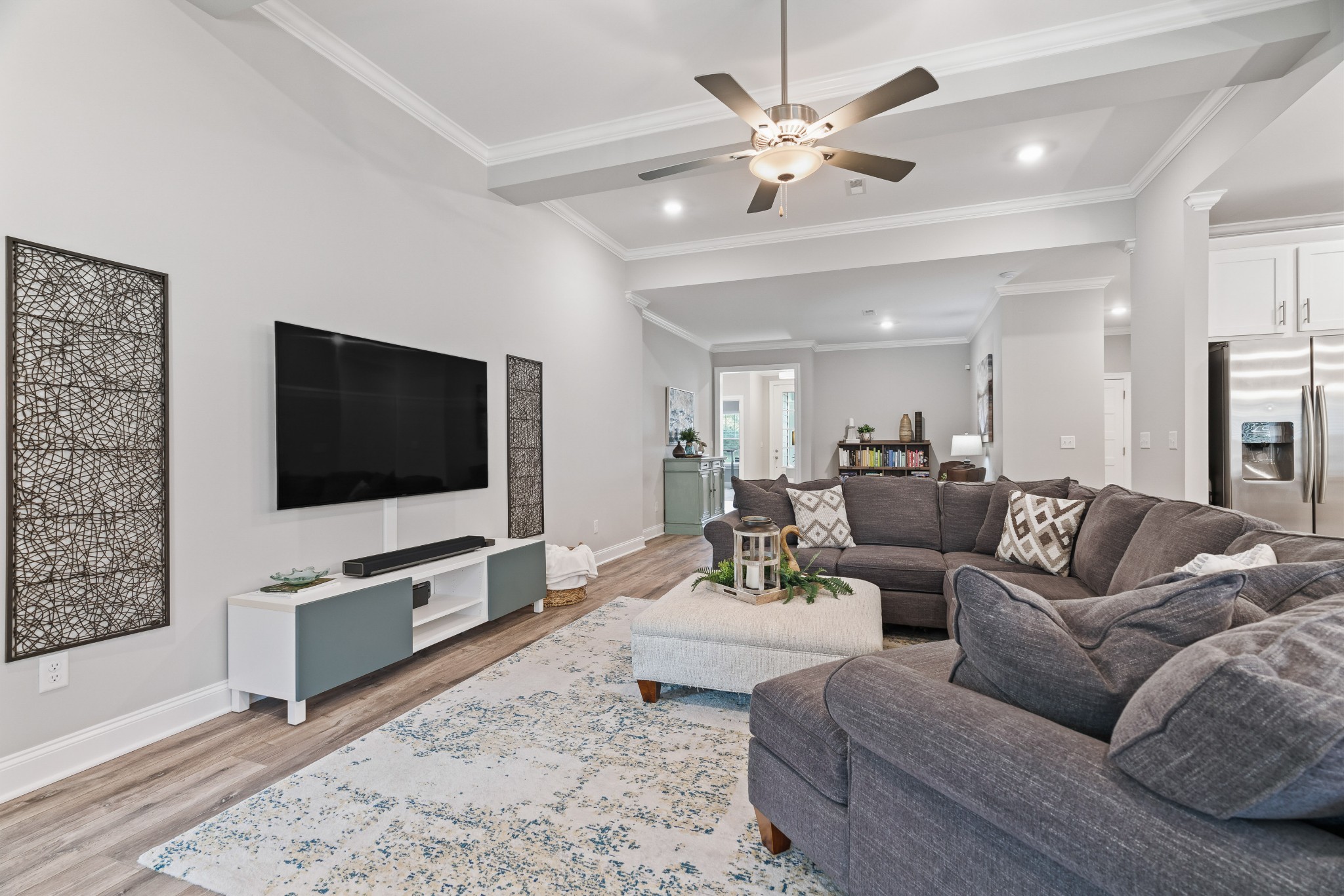 623 Gallant Way Murfreesboro, TN 37129 - Photo 12 of 48 a living room with furniture and a flat screen tv