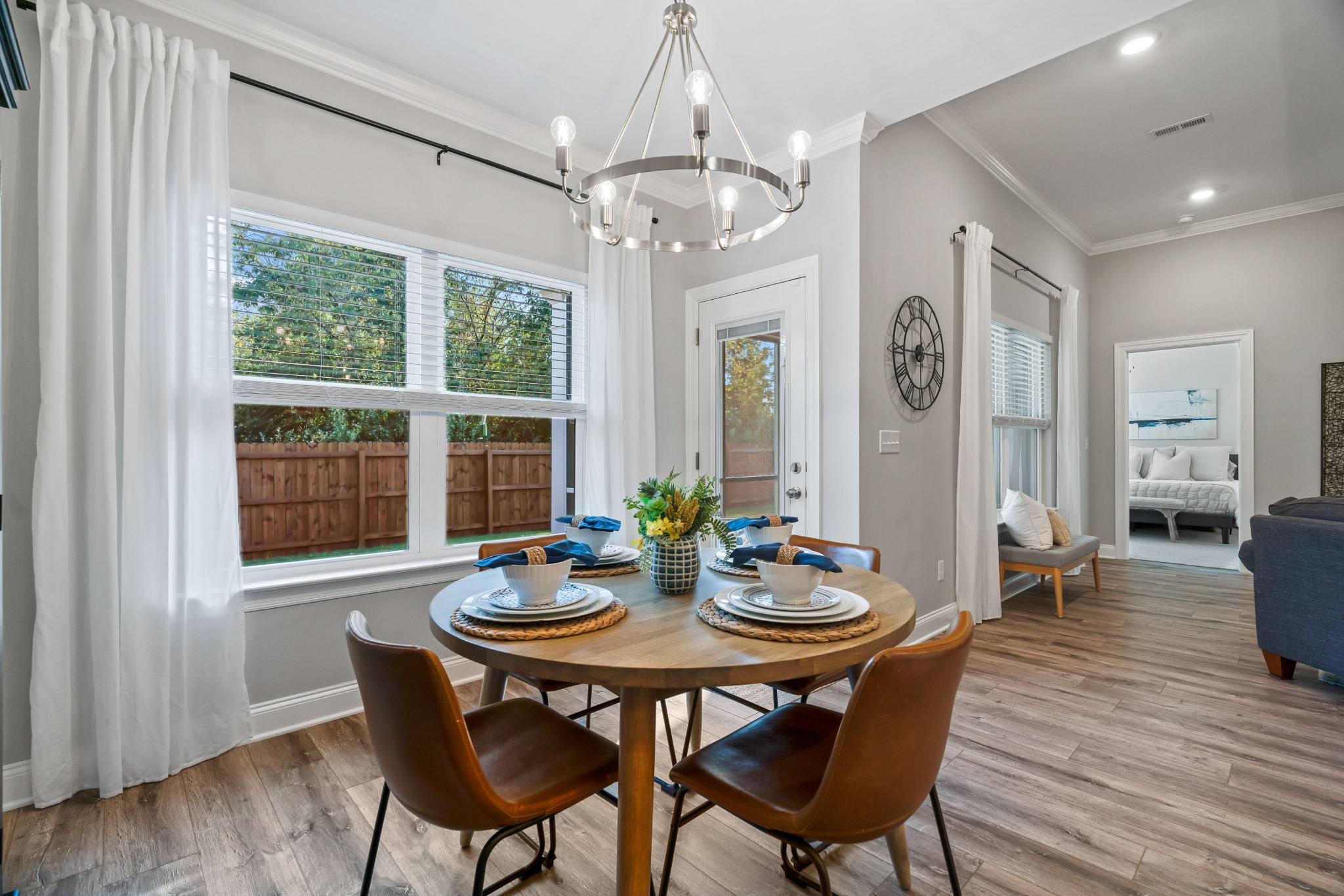 623 Gallant Way Murfreesboro, TN 37129 - Photo 24 of 48 a view of a dining room with furniture window and wooden floor