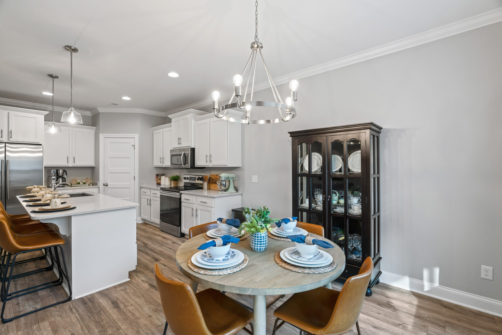 623 Gallant Way Murfreesboro, TN 37129 - Photo 25 of 48 a view of a dining room with furniture and wooden floor