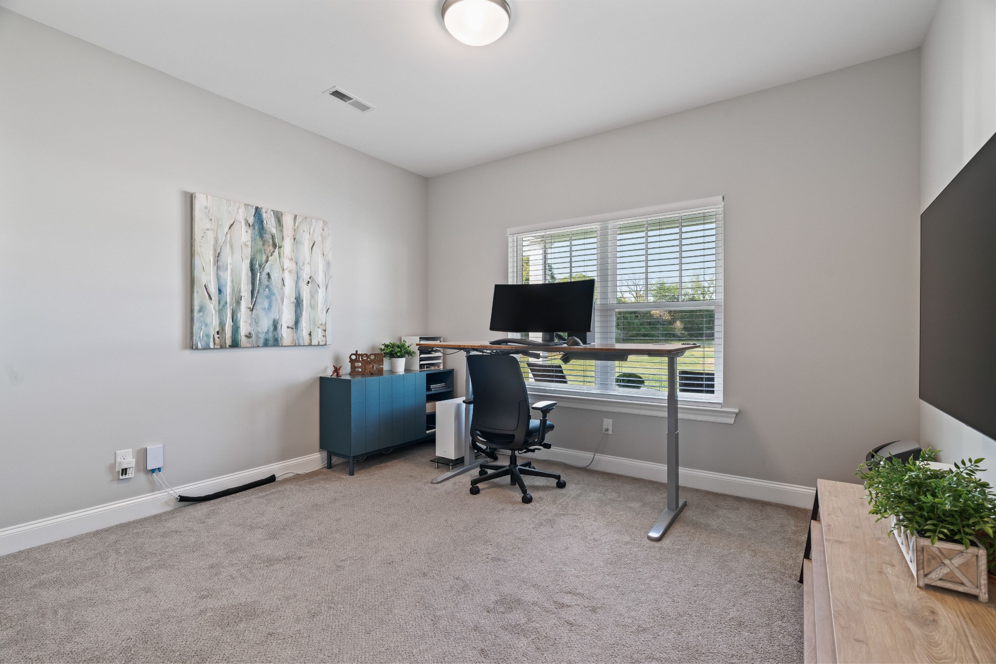 623 Gallant Way Murfreesboro, TN 37129 - Photo 35 of 48 a view of a workspace with furniture and a window