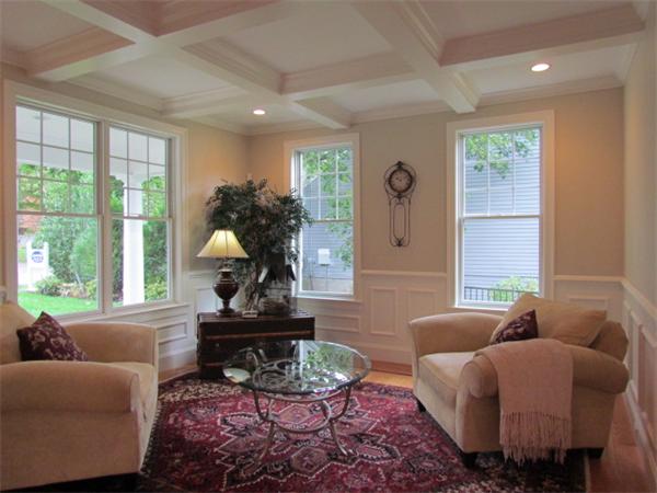 72 Richdale Road Needham, MA 02494 - Photo 3 of 10 a living room with furniture a table and a large window