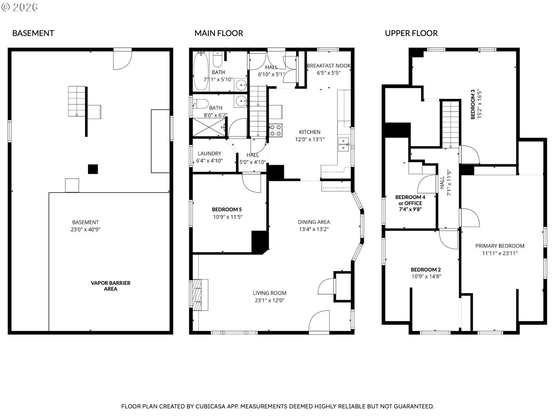 534 Northeast 67th Avenue Portland, OR 97213 - Photo 37 of 37 Floor Plan