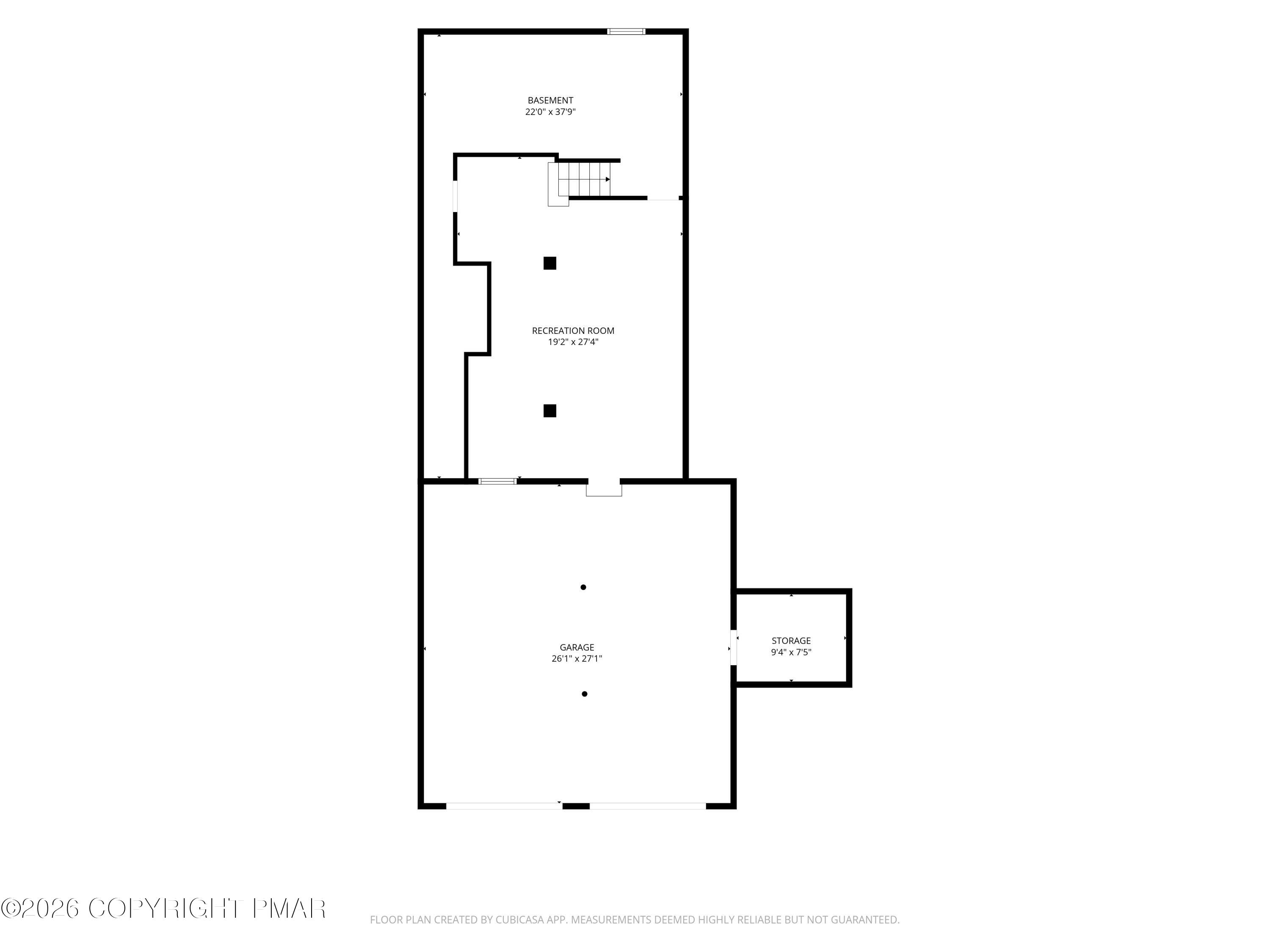 7515 Old Coach Road Stroudsburg, PA 18360 - Photo 58 of 59 Floor Plan Basement