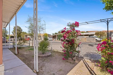 a house view with a sitting space