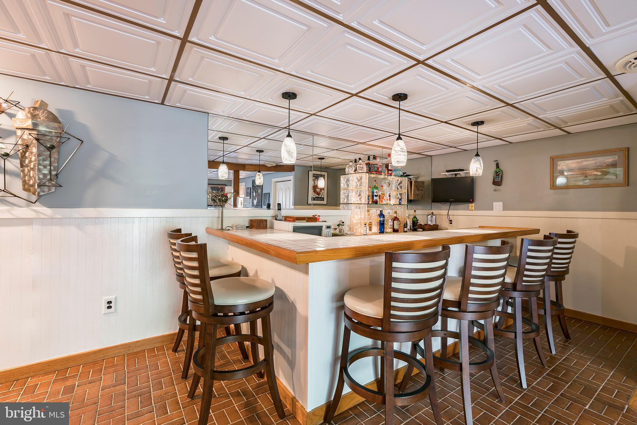1829 Brubaker Run Road Lancaster, PA 17603 - Photo 22 of 31 Lower Level Bar For Entertaining