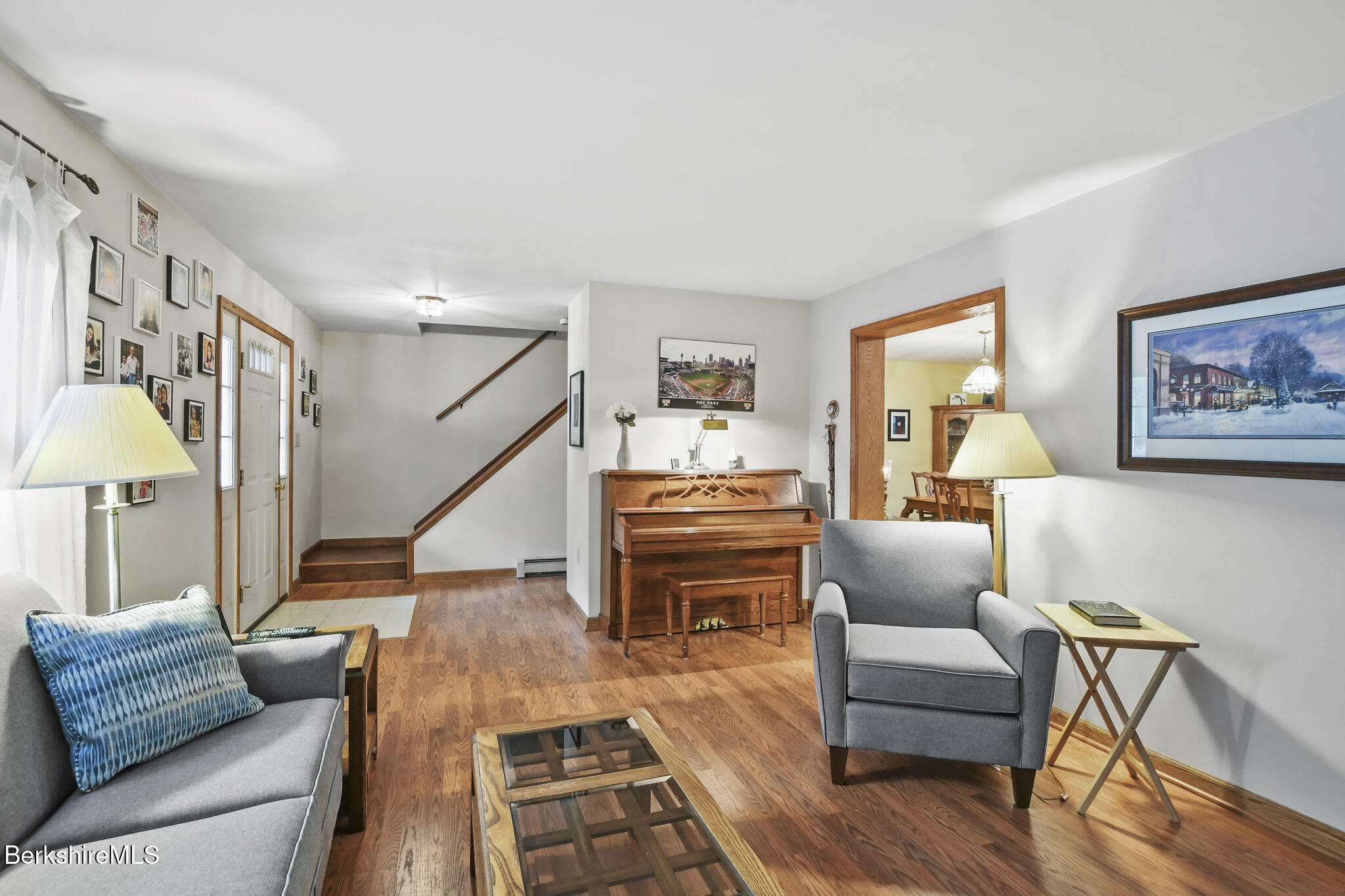 781 E Road Clarksburg, MA 01247 - Photo 11 of 51 a living room with furniture and a lamp