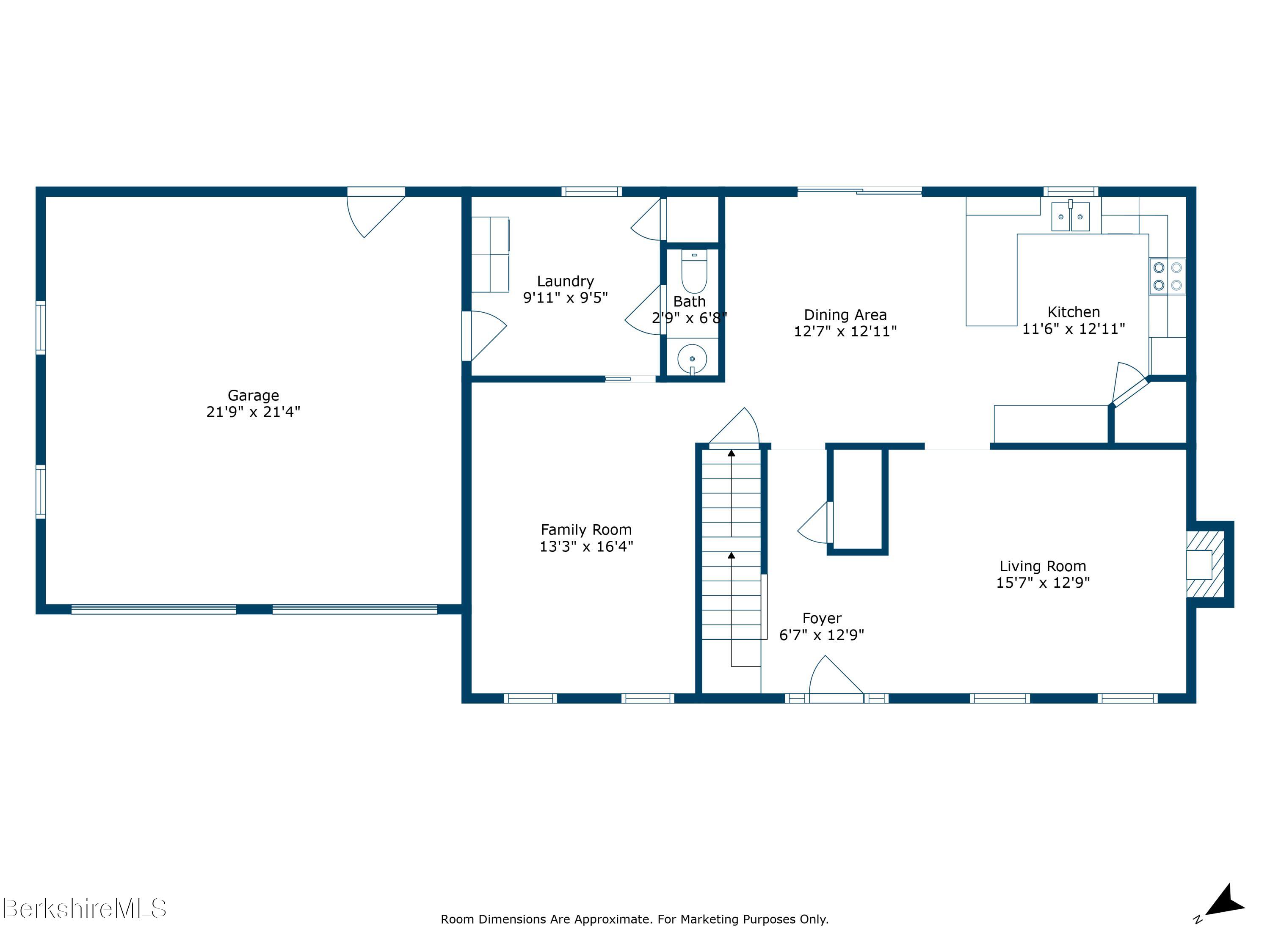 781 E Road Clarksburg, MA 01247 - Photo 51 of 51 a picture of a room with a white wall and a white wall