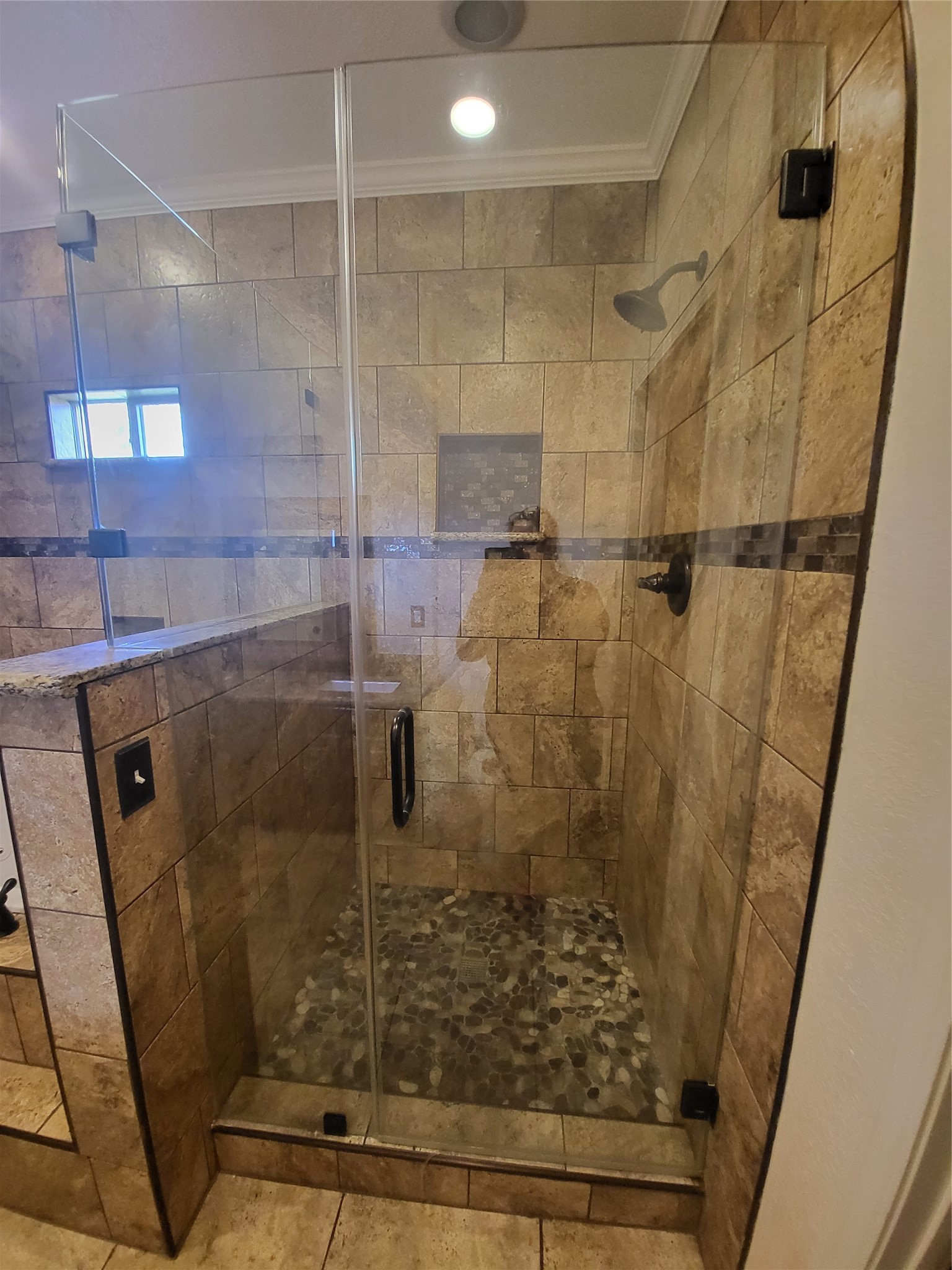 1904 Kansas Street La Marque, TX 77568 - Photo 17 of 20 a bathroom with a shower