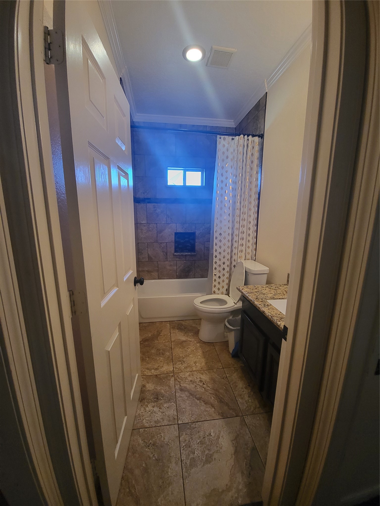 1904 Kansas Street La Marque, TX 77568 - Photo 20 of 20 a bathroom with a sink a toilet and a shower