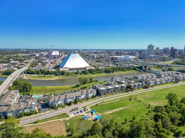 a view of a city with ocean view