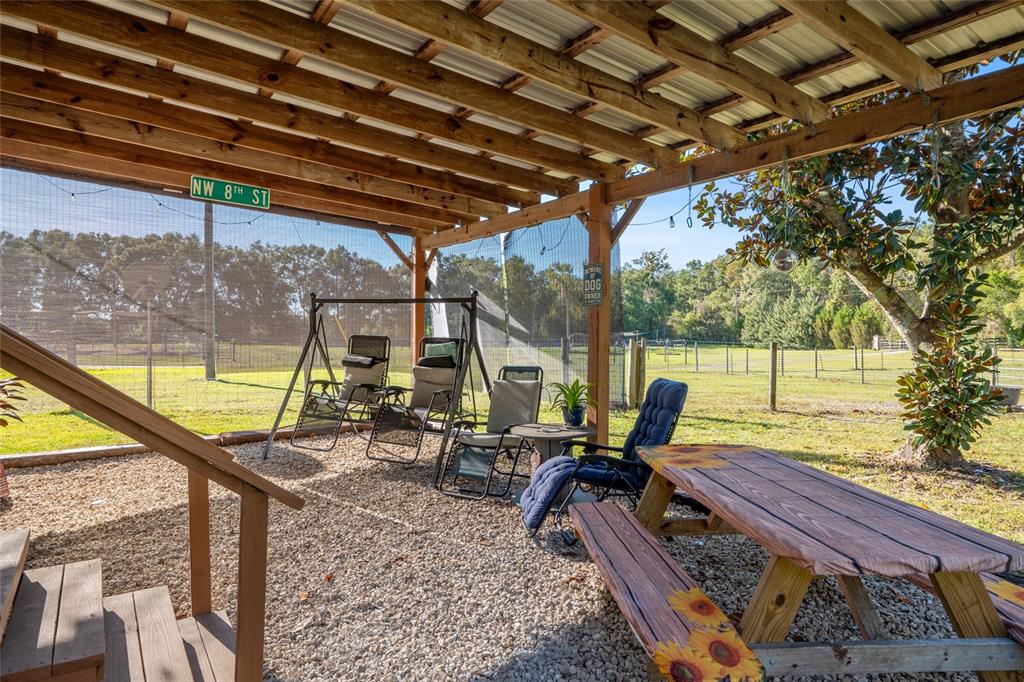 760 Southwest Barney Street High Springs, FL 32643 - Photo 34 of 57 a view of sitting space in the outdoor space