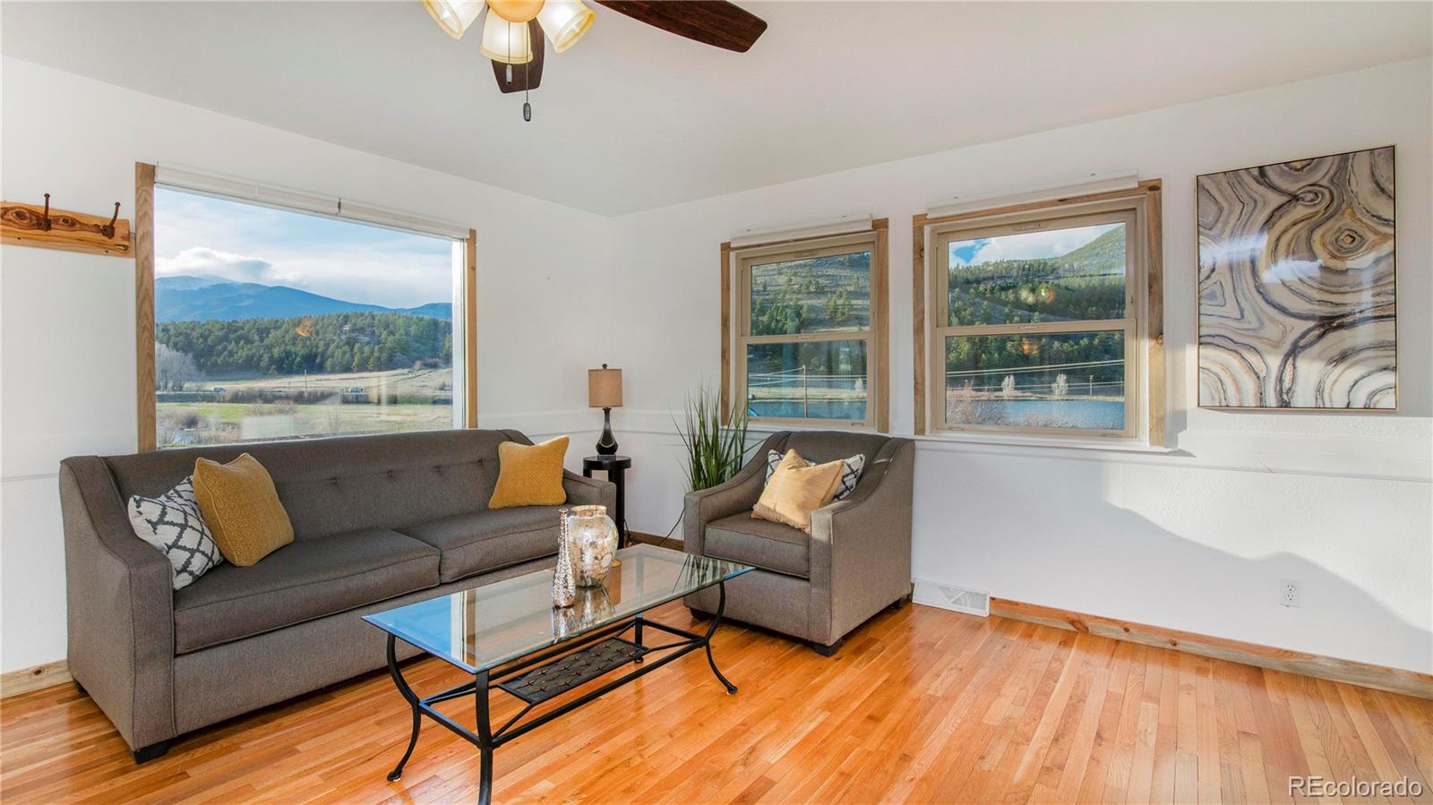 278 Jess-Mar Drive Shawnee, CO 80475 - Photo 5 of 40 a living room with furniture and a large window
