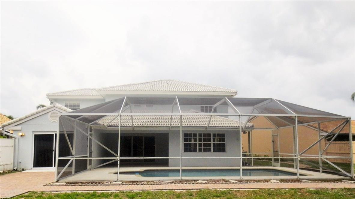 10544 Pebble Cove Lane Boca Raton, FL 33498 - Photo 16 of 25 Rear View of Home
