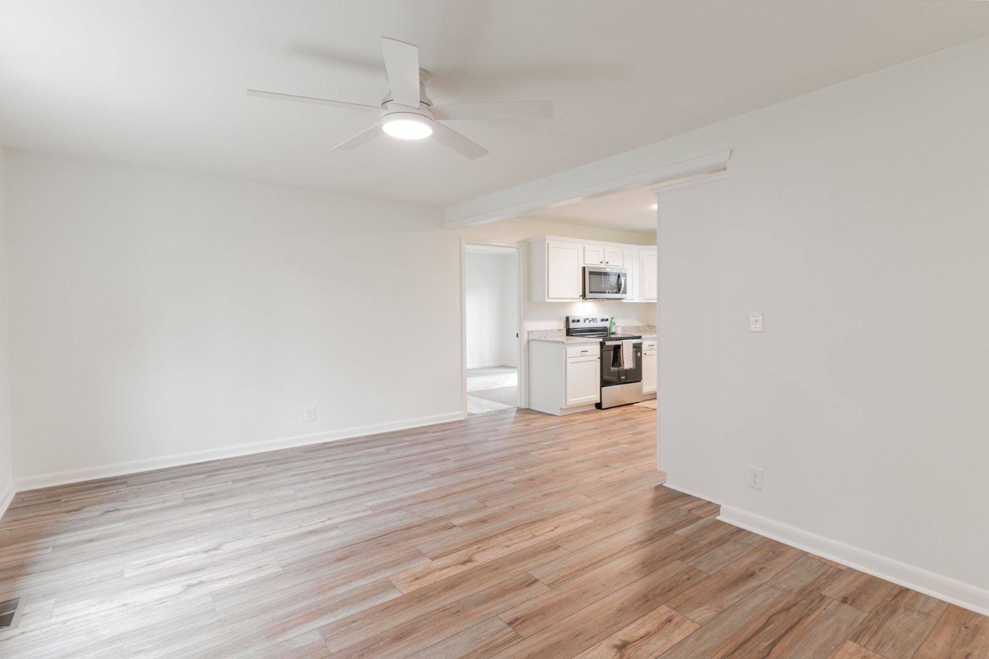 1307 Atlas Street Murfreesboro, TN 37130 - Photo 3 of 24 a view of empty room with wooden floor