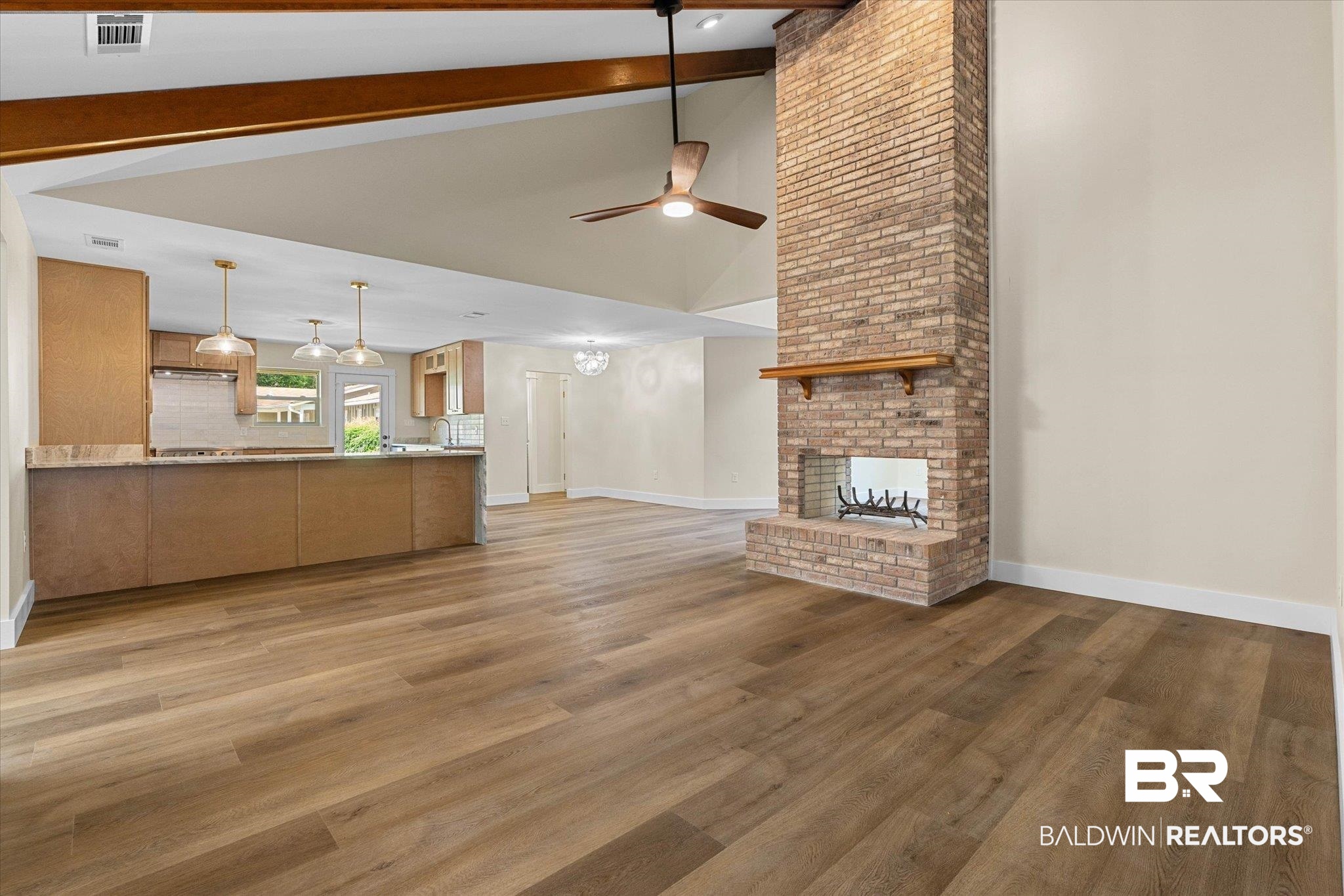 128 Dewitt Circle Daphne, AL 36526 - Photo 3 of 42 Open Concept with Fireplace