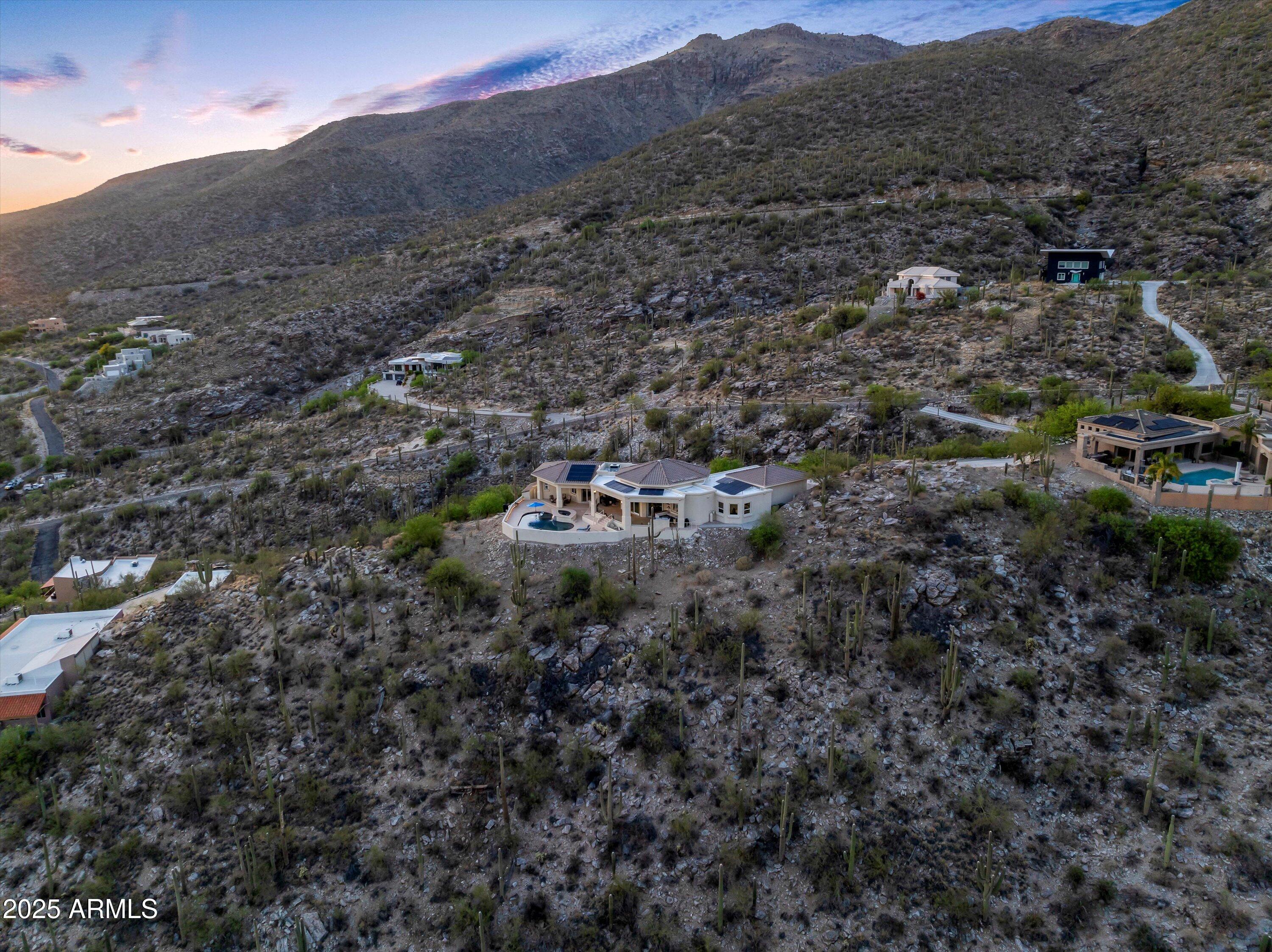 12130 East Quesada Place Tucson, AZ 85749 - Photo 49 of 55 61-Aerial Back