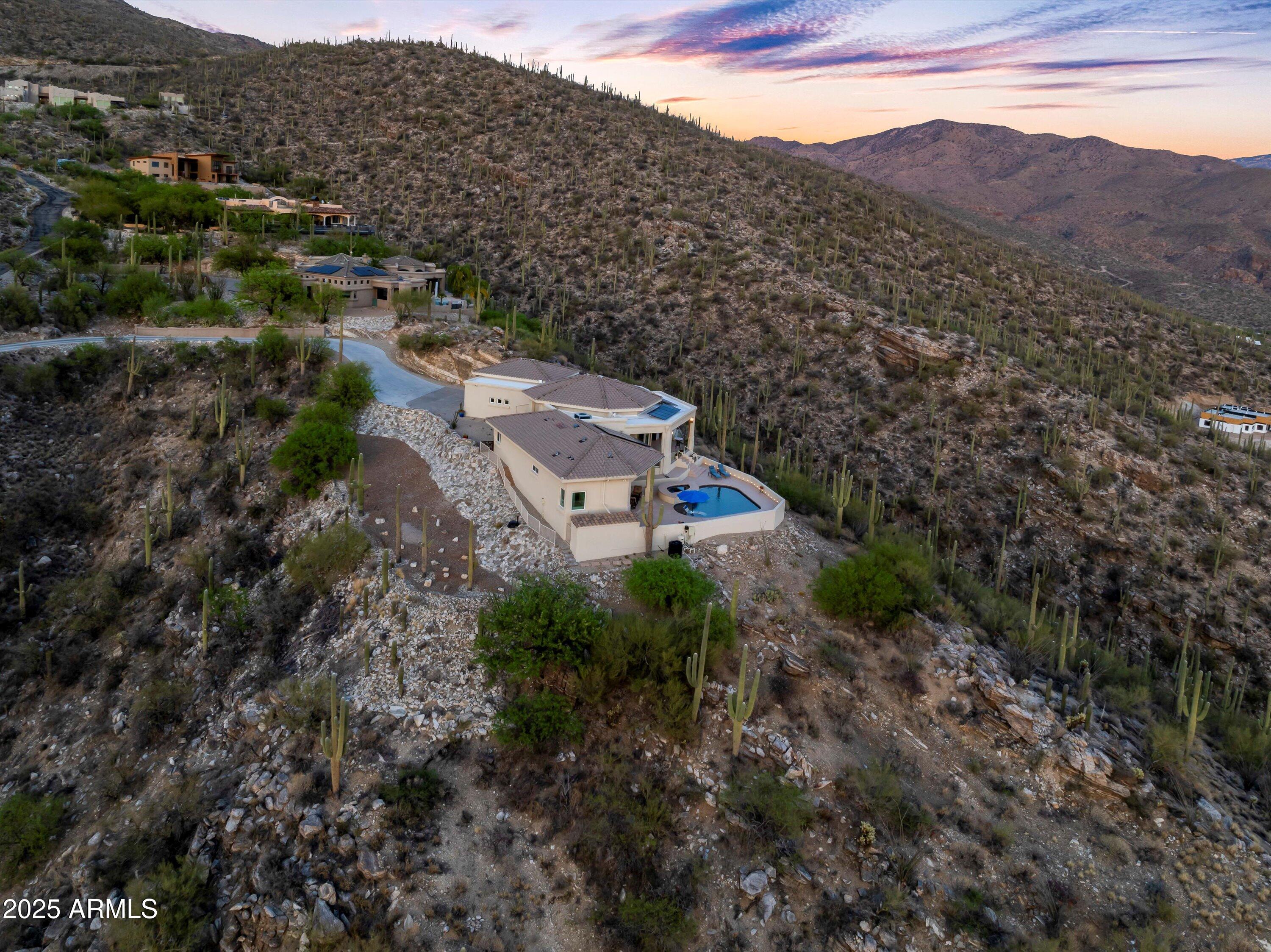 12130 East Quesada Place Tucson, AZ 85749 - Photo 53 of 55 65-Aerial Back