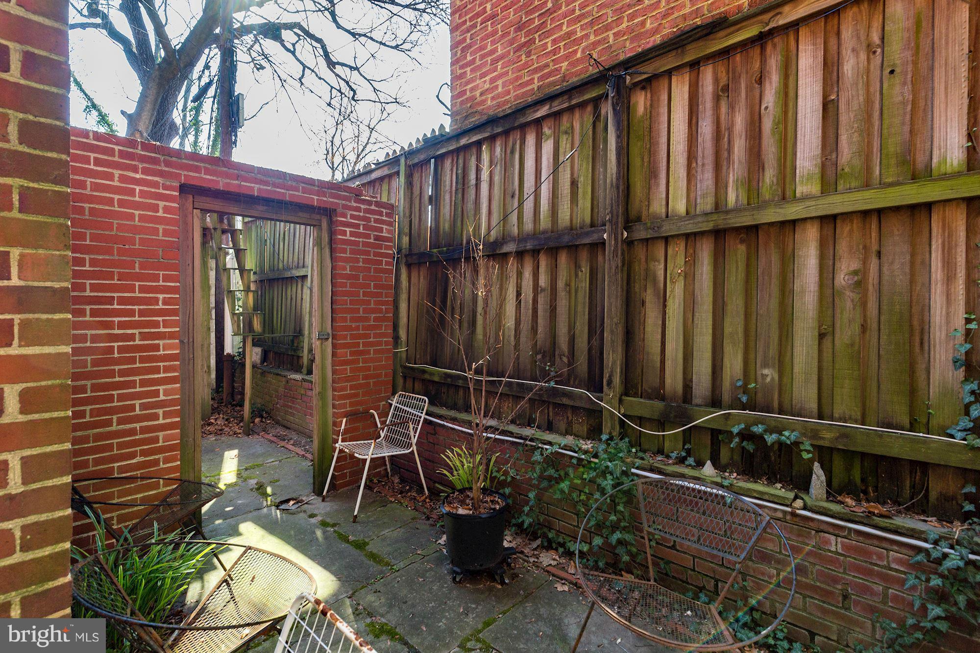 3238 Reservoir Road Northwest Washington, DC 20007 - Photo 29 of 29 Lower Level Back Patio