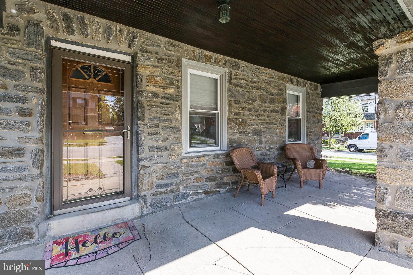 252 Strathmore Road Havertown, PA 19083 - Photo 3 of 43 OPEN FRONT PORCH