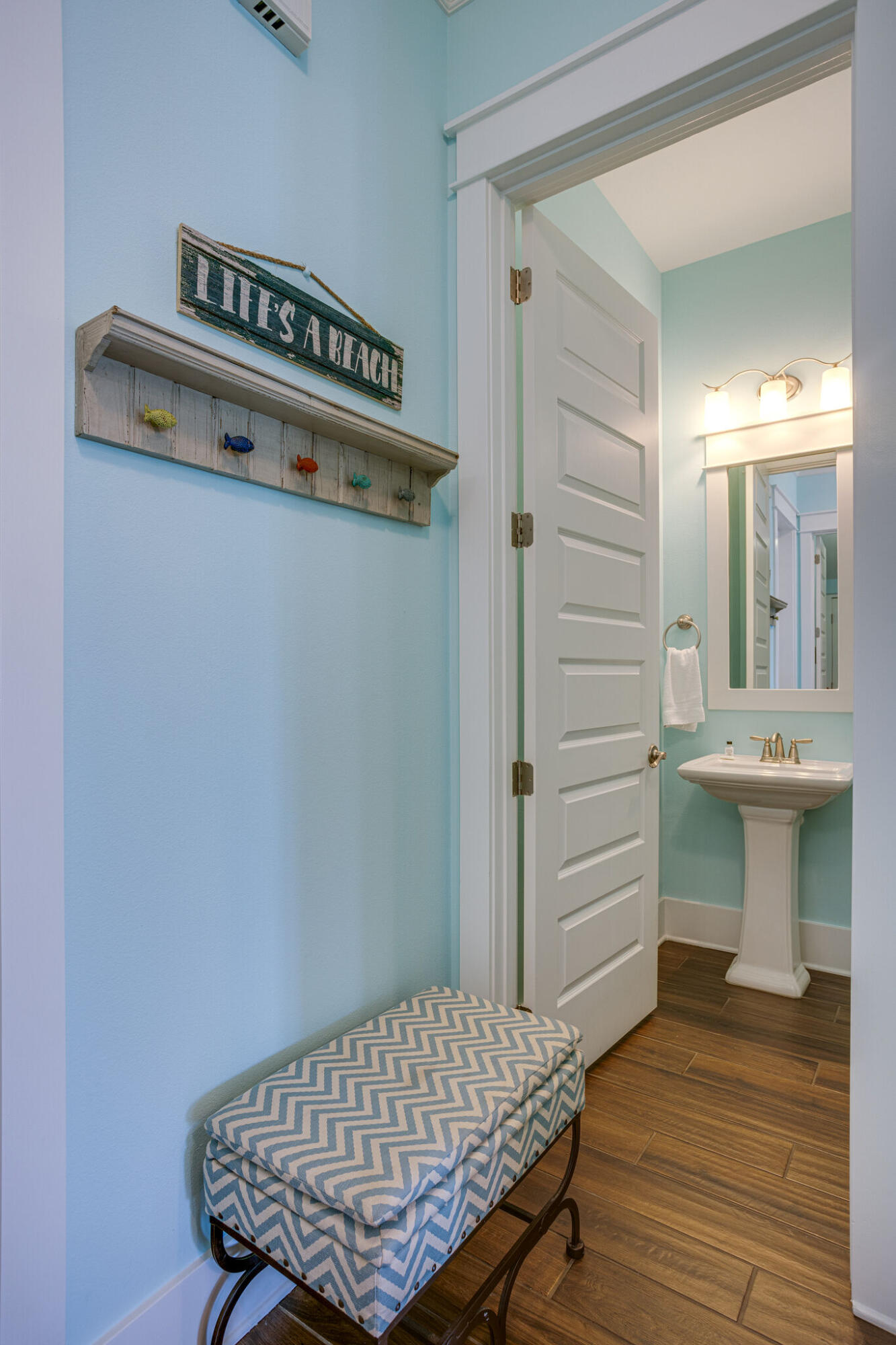 67 Milestone Dr Inlet Beach, Unit A Inlet Beach, FL 32461 - Photo 24 of 44 vertical hall life's a beach