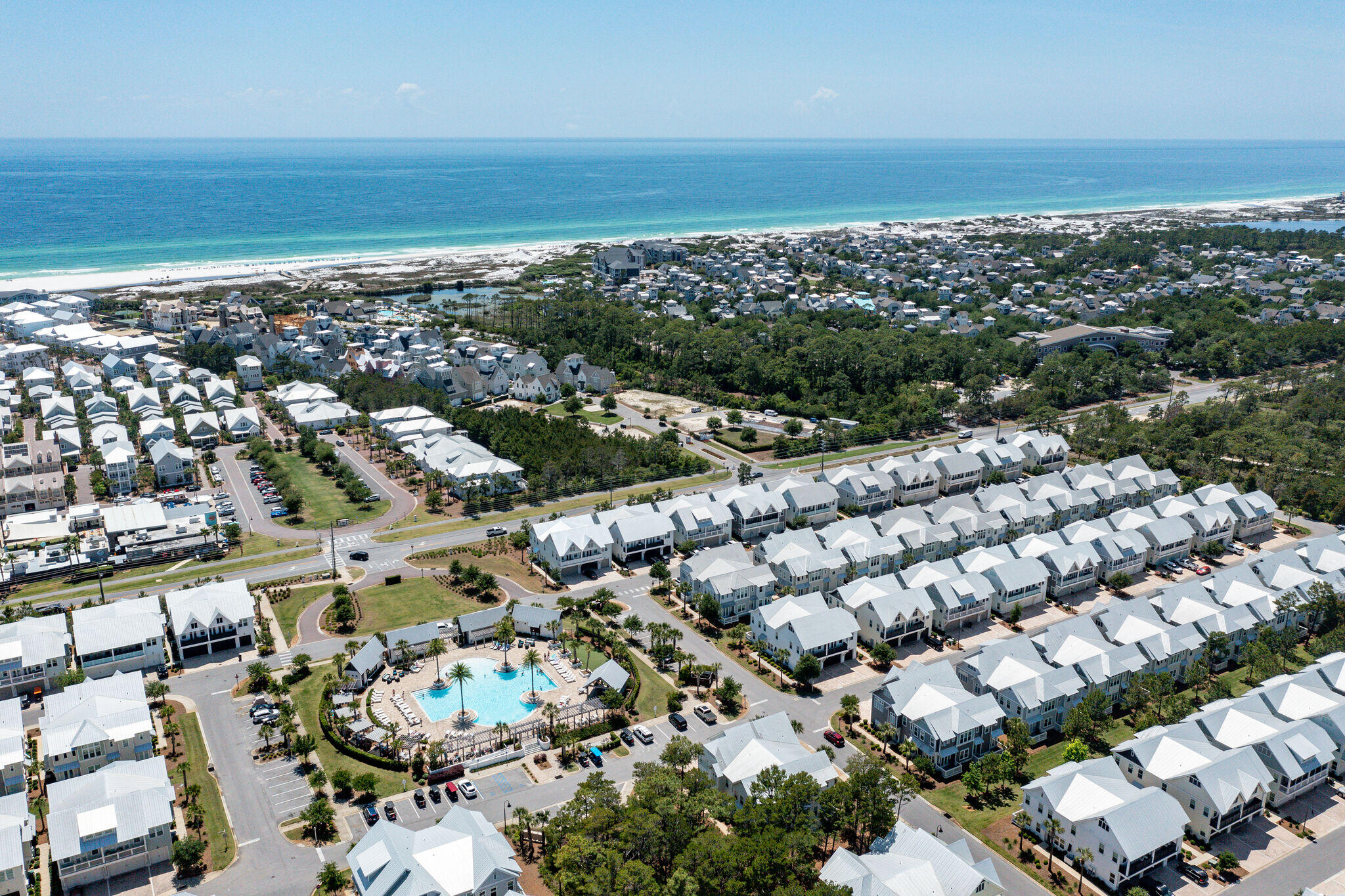 67 Milestone Dr Inlet Beach, Unit A Inlet Beach, FL 32461 - Photo 32 of 44 gulf & prominence drone