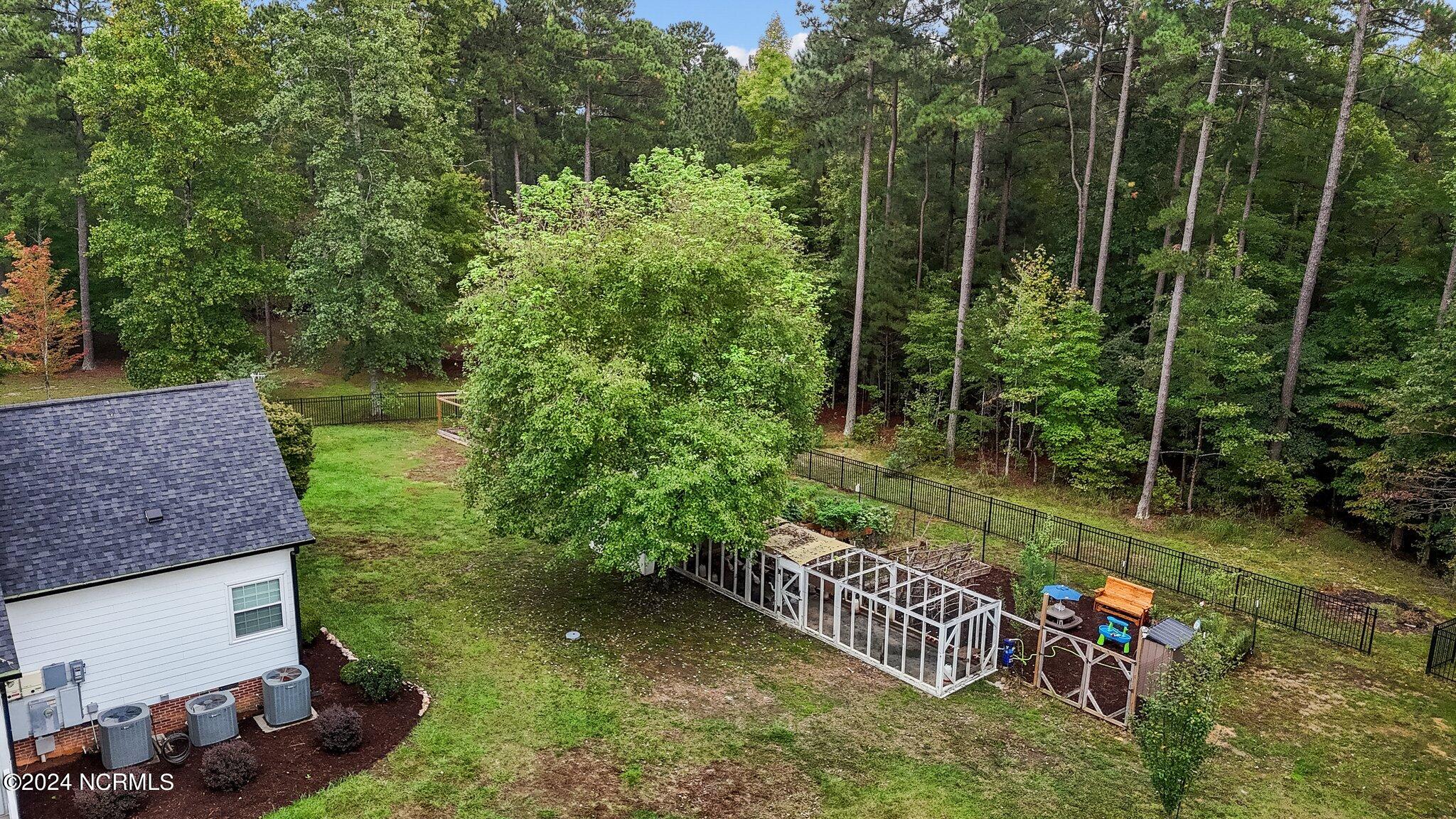 4077 Range Road Stem, NC 27581 - Photo 62 of 67 Chicken/Duck Coop and Fruit/Vegetable Garden