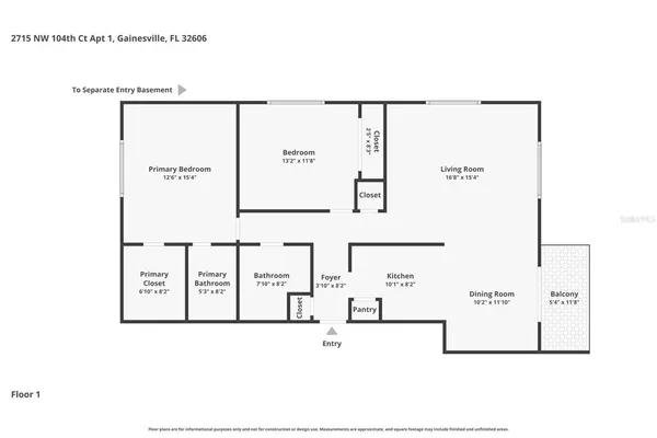$194,000 | 2715 Northwest 104th Court, Unit 1, Gainesville, FL 32606