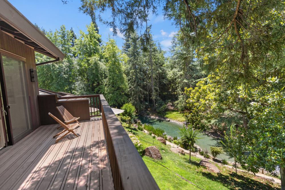 5312 Retreat Way Carmichael, CA 95608 - Photo 66 of 92 a view of balcony with wooden floor and outdoor seating