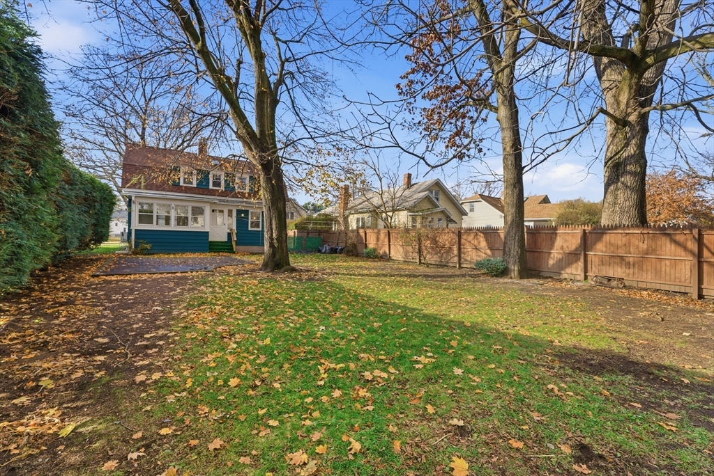 63 Webber Street Springfield, MA 01108 - Photo 3 of 40 a view of a large garden with plants and trees