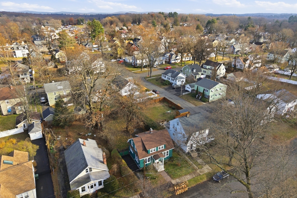 63 Webber Street Springfield, MA 01108 - Photo 38 of 40 an aerial view of residential houses with outdoor space