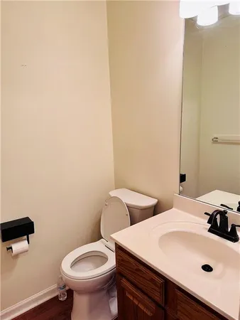 a bathroom with a sink and a toilet