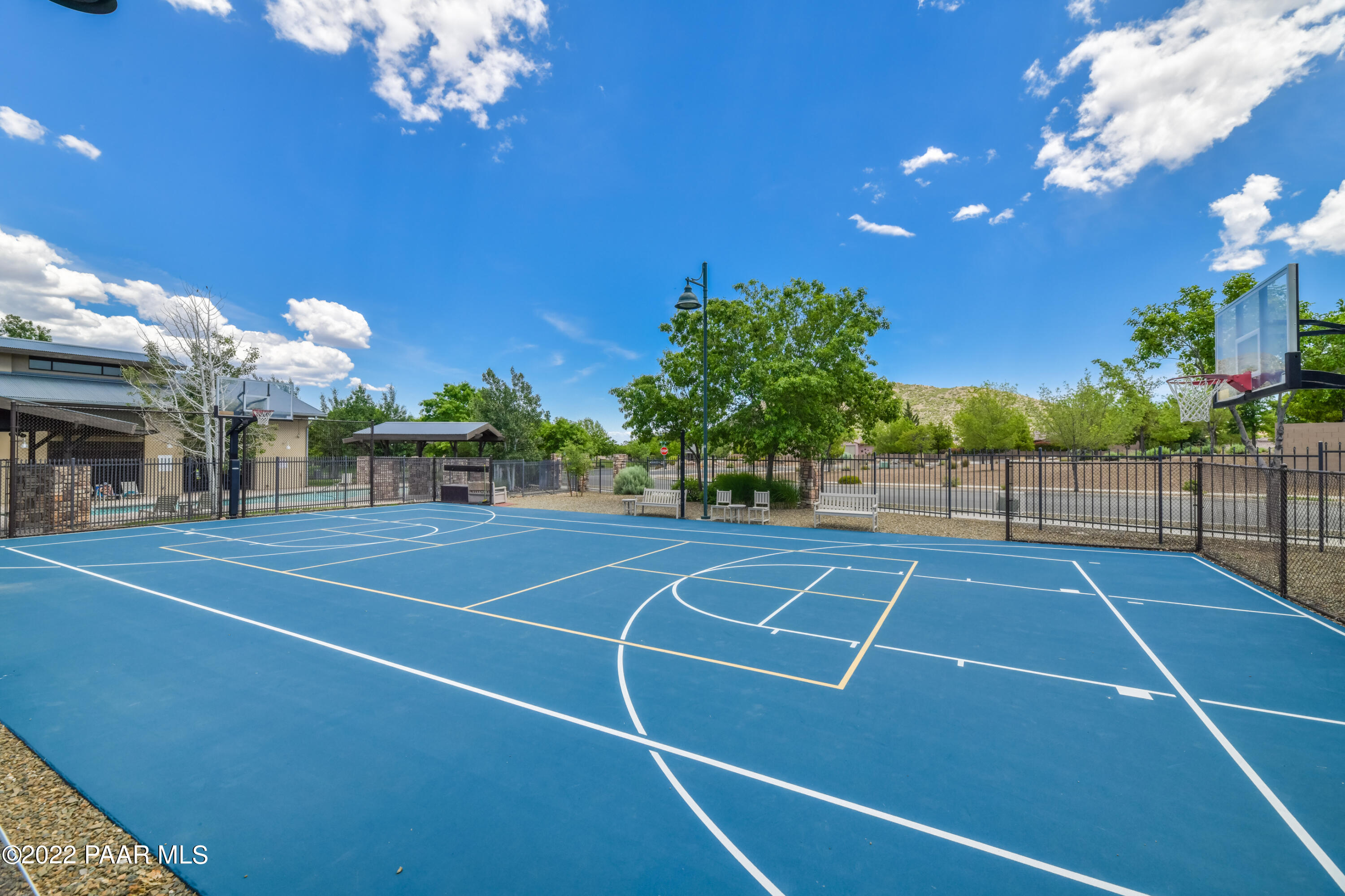 7209 Woolsey Ranch Road Prescott Valley, AZ 86314 - Photo 48 of 49 a view of a tennis court
