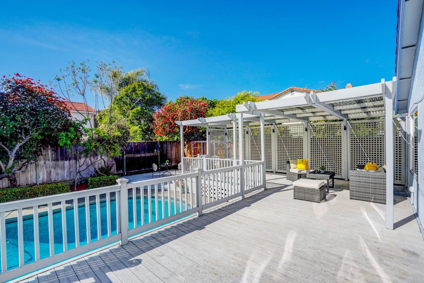 2945 Berryessa Road San Jose, CA 95132 - Photo 47 of 49 a view of house with swimming pool and sitting area