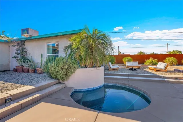 a view of a house with a patio