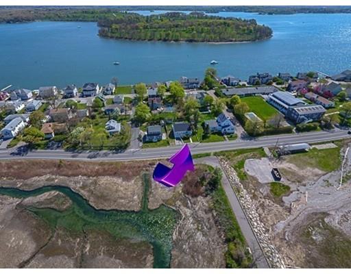 161 Nantasket Road Hull, MA 02045 - Photo 24 of 26 an aerial view of a house with a yard and lake view