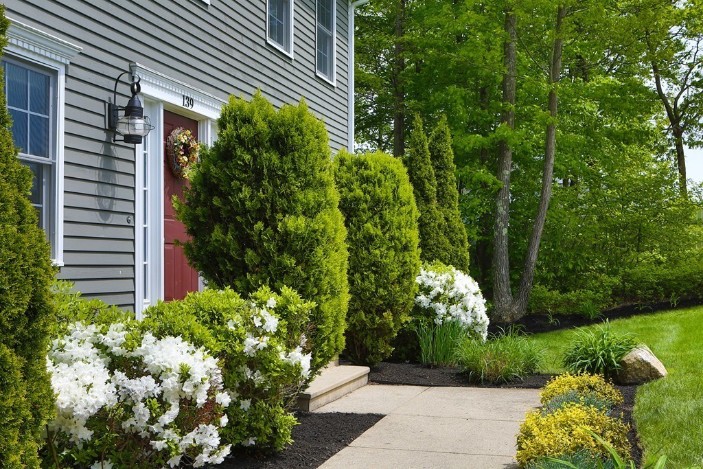 139 Morgan Road Northbridge, MA 01588 - Photo 3 of 22 a view of a garden with potted plants